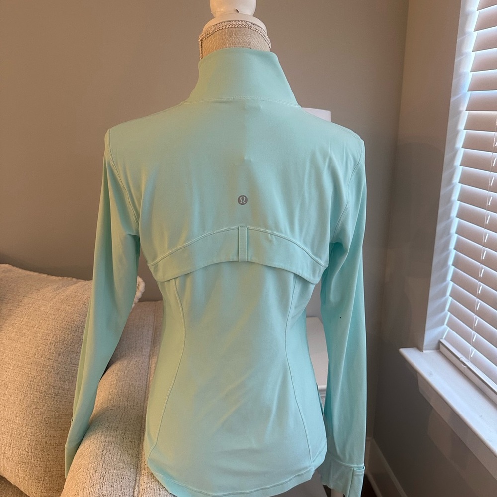 Authentic Teal Lululemon Define Jacket